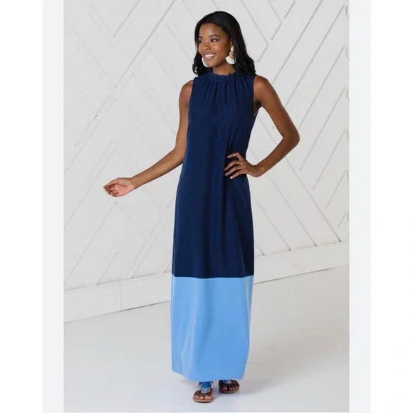 chinese dress ladies Sail to Sable White Eyelet Maxi main image 0